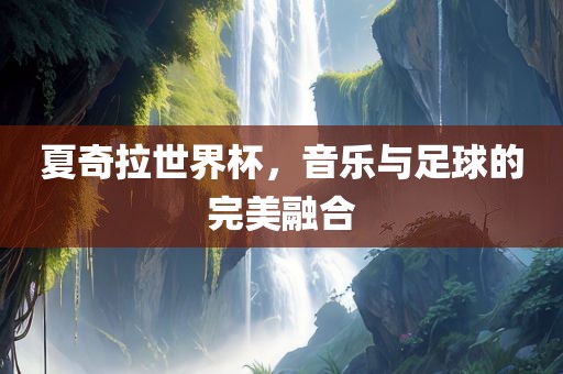 夏奇拉世界杯，音乐与足眉山市正发家政服务有限公司球的完美融合