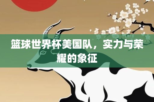 篮球世界杯美国队，实力与荣耀的象征