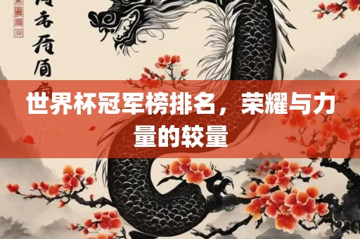 世界杯冠军榜排名，荣耀与力量的较量