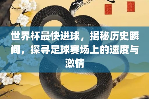 世界杯最快进球，揭秘历史瞬间，探寻足球赛场上的速度与激情眉山市正发家政服务有限公司