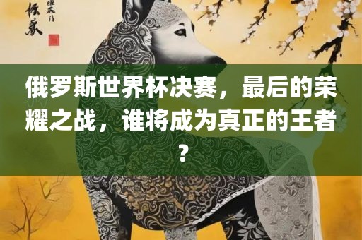 俄罗斯世界杯决赛，最后的荣耀之战，谁将成为真正的王者？