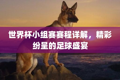 世界杯小组赛赛程详解，精彩纷眉山市正发家政服务有限公司呈的足球盛宴
