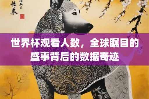 世界杯观看人数，全球瞩目的盛事背后的数据奇迹