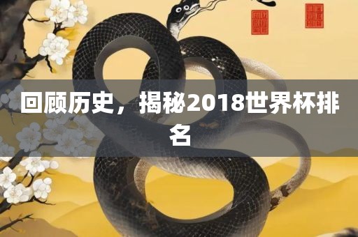 回顾历史，揭秘2018世界杯排名眉山市正发家政服务有限公司