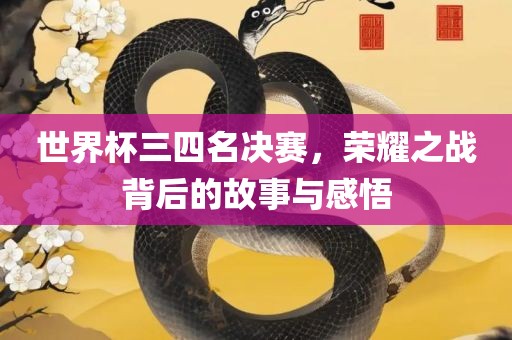 世界杯三四名决赛，荣耀之战背后的故事与感悟眉山市正发家政服务有限公司