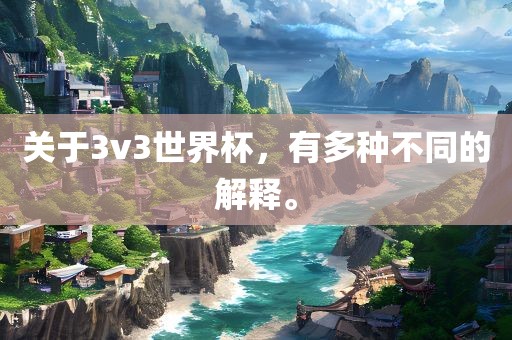 关于3v3世界杯，有多种不同的解释。