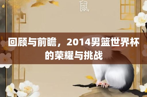 回顾与前瞻，2014男篮世界杯的荣耀与挑战