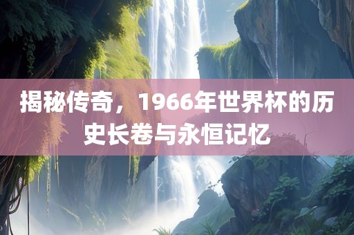 揭秘传奇，1966年世界杯的历史长卷与永恒记忆眉山市正发家政服务有限公司