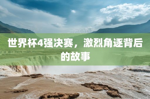 世界杯4强决赛，激烈角逐背后的故事