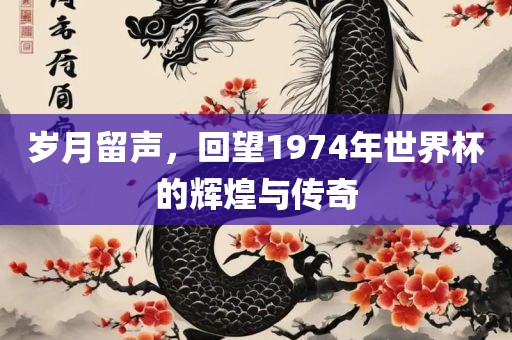 岁月留声，回望1974年世界杯的辉煌与传奇眉山市正发家政服务有限公司