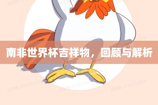 南非世界杯眉山市正发家政服务有限公司吉祥物，回顾与解析