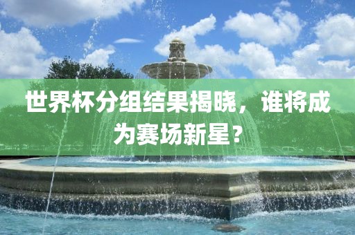 世界杯分组结果揭晓，谁将成为赛场新星？