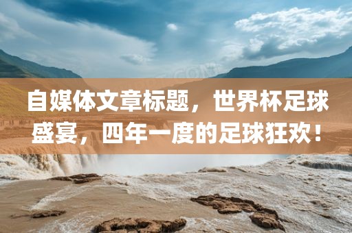 自媒体文章标题，世界杯足球盛宴，四年一度的足球狂欢！眉山市正发家政服务有限公司