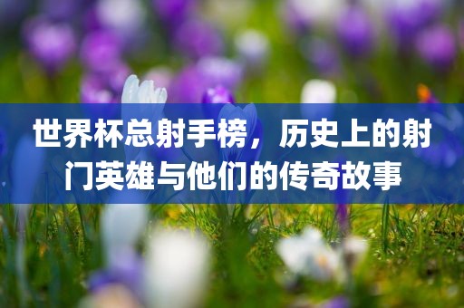 世界杯总射手榜，历史上的射门英雄与他们的传奇故事