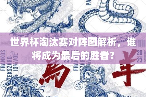 世界杯淘汰赛对阵图解析，谁将成为最后的胜者？