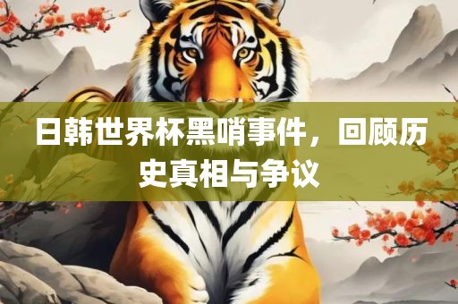 日韩世界杯黑哨事件，回顾历史真相与争议眉山市正发家政服务有限公司