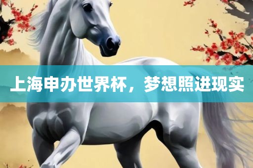 上海申办世界杯，梦想照进现实