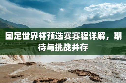 国足世界杯预选赛赛程详解，期待与挑战并存眉山市正发家政服务有限公司