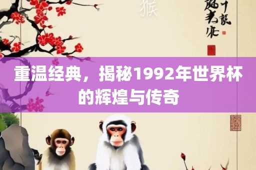重温经典，揭秘1992年世界杯的辉煌与传奇