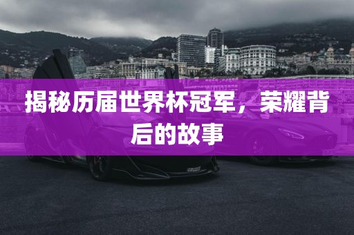 揭秘历届世界杯冠军，荣耀背后的故事眉山市正发家政服务有限公司