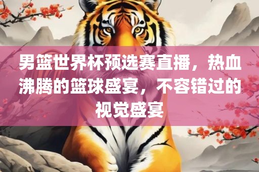 男篮世界杯预选赛直播，热血沸腾的篮球盛宴，不容错过的视觉盛宴