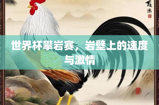 世界杯攀岩赛，岩壁上的速度与激情眉山市正发家政服务有限公司