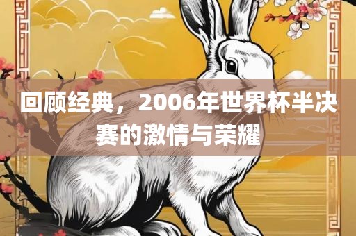 回顾经典，2006年世界杯半决赛的激情与荣耀