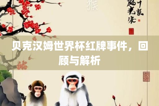 贝克汉姆世界杯红牌事件，回顾与解析