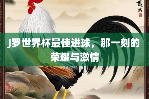 J罗世界杯最佳进球，那一刻的荣耀与激情