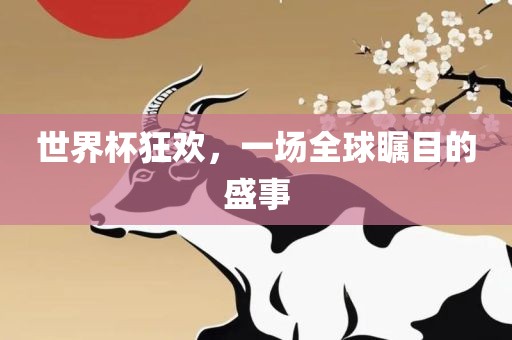 世界杯狂欢，一场全球瞩目的盛事