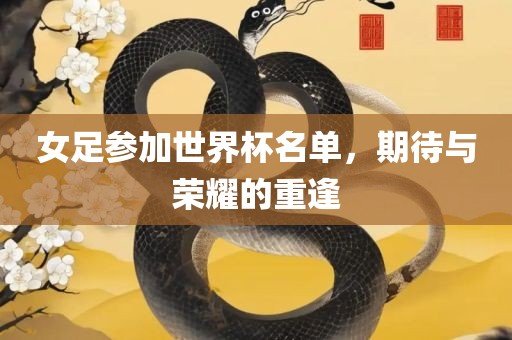 女足参加世界杯名单，期待与荣耀的重逢
