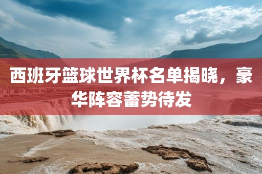西班牙篮球世界杯名单揭晓，豪华阵容蓄势待发
