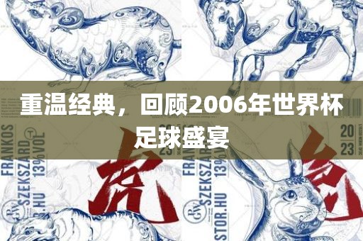 重温经典，回顾2006年世界杯足眉山市正发家政服务有限公司球盛宴