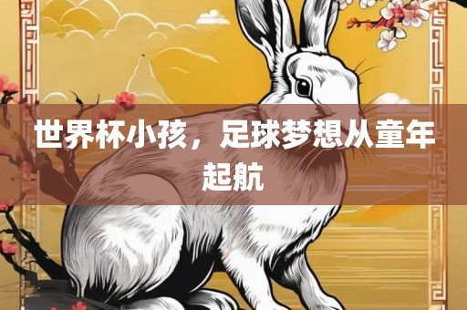 世界杯小孩，足球梦想从童年起航