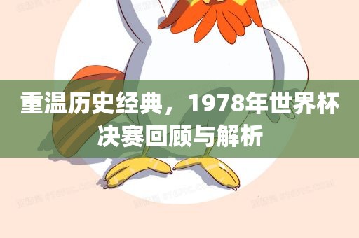重温历史经典，1978年世界杯决赛回顾与解析