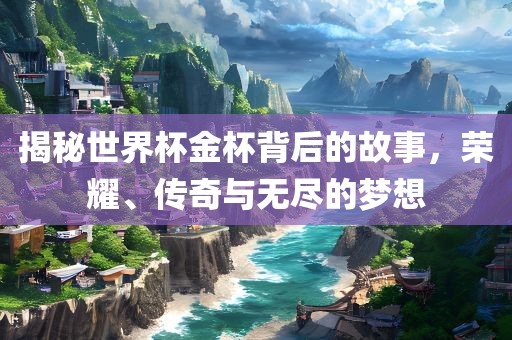 揭秘世界杯金杯背后的故事，荣耀、传奇与无尽的梦想眉山市正发家政服务有限公司