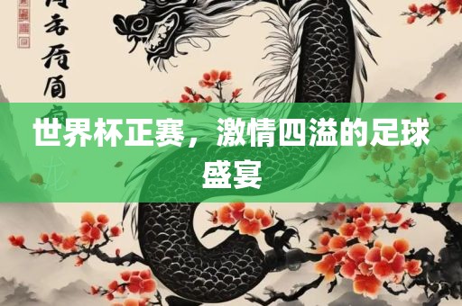世界杯正赛，激情四溢的足球眉山市正发家政服务有限公司盛宴