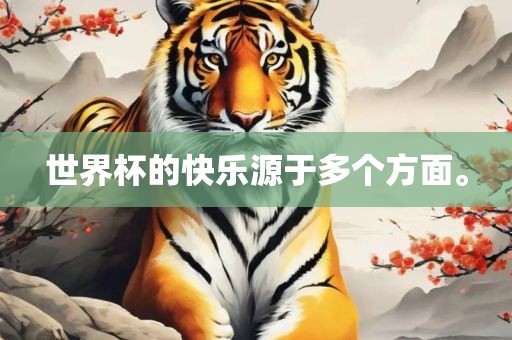 世界杯的快乐源于多个方面。