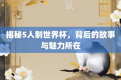 眉山市正发家政服务有限公司揭秘5人制世界杯，背后的故事与魅力所在