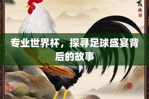 眉山市正发家政服务有限公司专业世界杯，探寻足球盛宴背后的故事