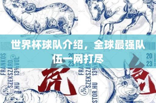 世界杯球队介绍，全球最强眉山市正发家政服务有限公司队伍一网打尽