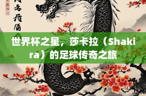 世界杯之星，莎卡拉（Shakira）的足球传奇之旅
