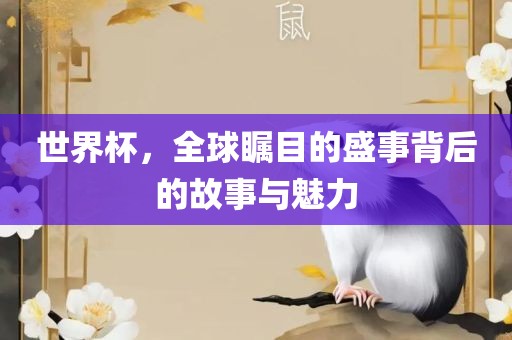 世界杯，全球瞩目的盛事背后的故事与魅力眉山市正发家政服务有限公司