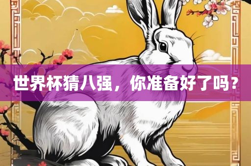 世界杯猜八强，你准备好了吗？