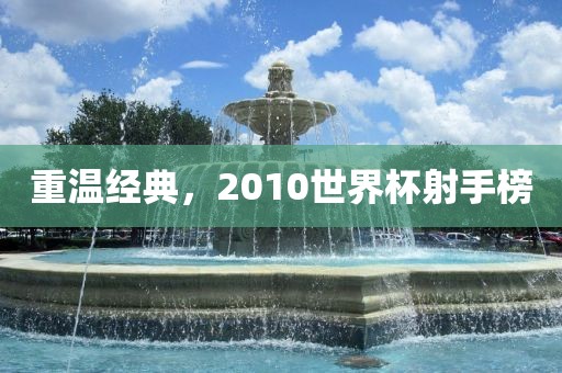 重温经典，2010世界杯射手榜