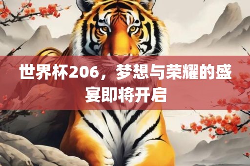 世界杯206，梦想与荣耀的盛宴即将开启