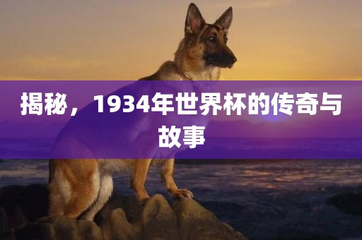 揭秘，1934年世界杯的传奇与故事