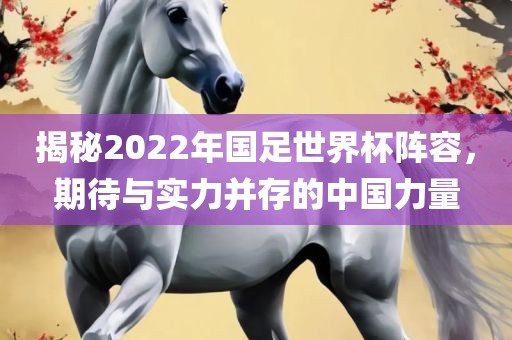 揭秘2022年国足世界杯阵容，期待与实力并存的中国力量