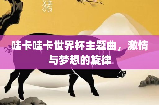 哇卡哇卡世界杯主题曲，激情与梦想的旋律眉山市正发家政服务有限公司