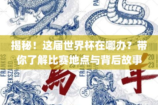 揭秘！这届世界杯在哪办？带你了解比赛地点与背后故事